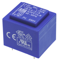 Transformator do druku 6V ac 230V ac 2 wyjścia THT 2.3VA
