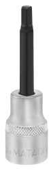 Matador Schraubwerkzeuge 40781040 wewnętrzny sześciokąt Nasadka trzpieniowa 4 mm 1/2" (12.5 mm)