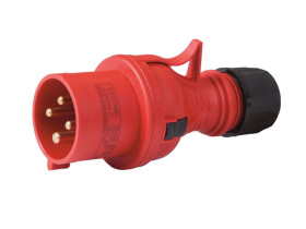 Wtyczka siłowa przenośna prosta TWIST WPP Typ B 32/4 32A/400V 3P+Z 922086 ELEKTROMET