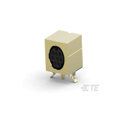 TE Connectivity 1658998-1 M-DIN Connector Female R/A Unshrouded 08P T/H