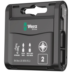 Wera 05057762001 Bit-Box 20 BTH PZ PZ 2 x 25 mm 20 Piece