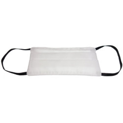 Maska bawełniana dwuwarstwowa biała z bawełny certyf.OEKO-TEX maseczka