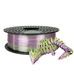 PLA Silk filament Rainbow Lavender 1.75mm 1kg - Azurefilm