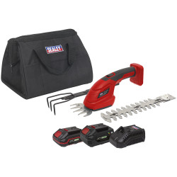 Sealey CP20VGT3KIT SV20 Series 3-in-1 Cordless Garden Tool 20V - 2 Batteries