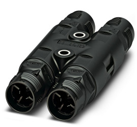 Rozdzielacz H 4-pinowe 4-rzędowe Montaż na kablu Phoenix Contact