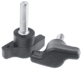 Pokrętło mocujące M8 długość gwintu: 30mm średnica pokrętła 45mm średnica gwintu: 8mm Wersja motylkowa Kołek gwintowany