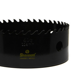 Otwornica Ø: 114mm Węglik wolframu Starrett Otwornica gł. cięcia: 41mm