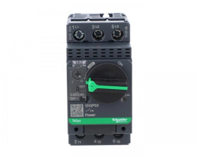 TeSys Deca Wyłącznik silnikowy 3P 0,09kW 0,25-0,4A GV2P03