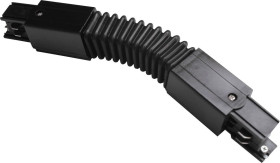Łącznik szynoprzewodu IP20 3-fazowy czarny TRACK FLEXI CONNECTOR 4W BLACK GXTR024