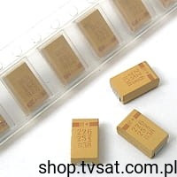 TPSD226K025R0100 Tantalum 22uF 25V D 0.1 Ohm SMD-D AVX