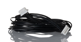 Kabel przewód-płytka, PicoBlade, 125 V, 1 A, raster: 1.25mm, 600mm, Cyna, Czarny