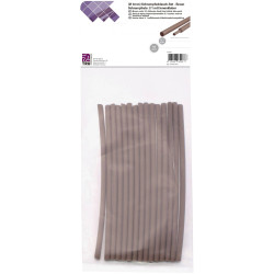 TruComponents 30416 Heatshrink set Brown 3mm 1mm Shrinkage:3:1 15pcs