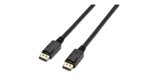 Kabel Połączeniowy Displayport 1.2 Typ Dp/Dp, M/M Czarny 10M Ak-340100-100-S
