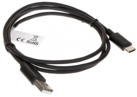 Kabel USB-W-C/USB-W-1M/B 1.0m