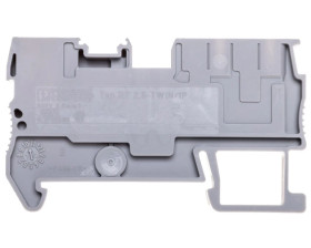 Złączka szynowa 4-przewodowa 4mm2 szara PT 2,5-TWIN/1P 3209633 /50szt./