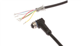 Złącze Do Samokonfekcjonowania M12 Żeńskie 8Pin Kątowe Druga Końcówka...