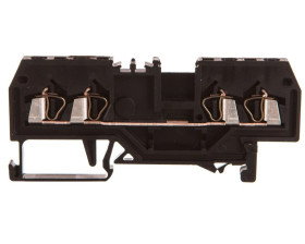 Złączka 4-przewodowa 1,5mm2 czarna 279-835 /100szt./