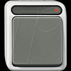 MEG3154-8029 Pushbutton with signal contact - Aquastar, normally open contact