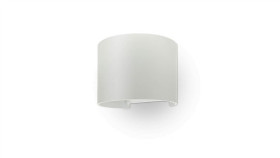 Kinkiet Led Vt-759 6W 4000K 660Lm Biały Okrągły Ip65 A++ 7091