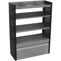 Sealey APMSVCOMBO2 Superline PRO Modular Slanted Shelf Van Storage System