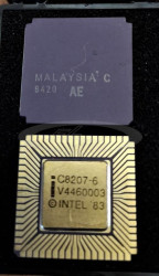 układ C8207-6 CLCC GOLD INTEL