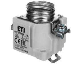 Gniazdo bezpiecznikowe na szynę TH35 E27 DII 25A 500V EZN 25 002322009