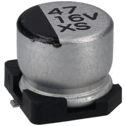 Suntan TS13C01C470MET000R 47uF 20% 16V 85&#xB0;c SMD Alum Elec Capacitor Reel 1k