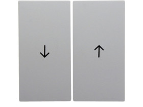 S1/B1/B3/B7Glas Klawisze z nadrukiem symbol "strzałka" białe 16251909 HAGER