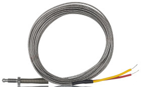 Termopara z dyszą K średnica M6 x 1mm długość 5m Końcówka z gołym kablem RS PRO