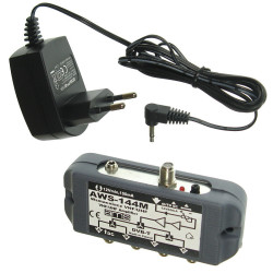 Wzmacniacz antenowy AWS-144M regulowany rozgałęźnik