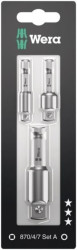 870/4/7 SB Zestaw A, na blistrze, 3 części, WERA 05073200001