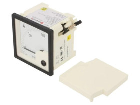 E243-01A-G-09 Amperomierz DC: 0÷100A 72x72mm