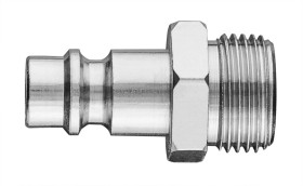 Końcówka do szybkozłączki z gwintem zewnętrznym 3/8 /5szt./