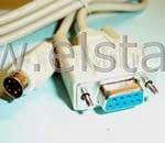Kabel komp. GN-9p WT mini DIN-6p
