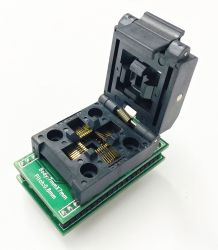 Adapter TQFP32 / LQFP32 / QFP32 --> PDIP32(40) ZIF (Clamshell) 1:1