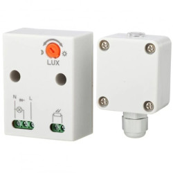 Czujnik zmierzchowy 3500W SONDA zewnętrzna LED 6S-CZ5