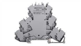 Złączka Szynowa 3-Piętrowa 2,5Mm2 Szara Pe/N/L 2002-3217 Topjobs