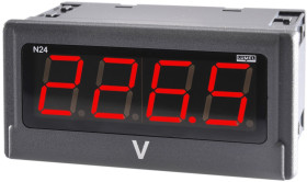 Cyfrowy miernik panelowy wielofunkcyjny Prąd standardowy, napięcie standardowe Lumel LED