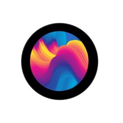 Pojemnościowy okrągły wyświetlacz LCD IPS 3.4" 800x800 panel ze szkła hartowanego dla Raspberry Pi