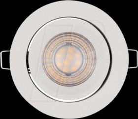 4058075617780 Adj Simple recessed luminaire, 3x4.9 W, 2700 K, round, dimmable,