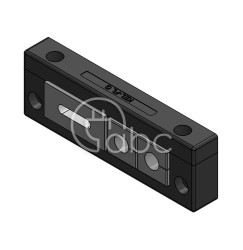 Rama przepustowa do płaskich przewodów KEL-FL G, na 2 moduły KT małe i 1...