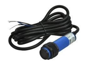 Czujnik; fotoelektryczny; G18-3A10NA; NPN; NO; odbiciowy; 0,1m; 10÷30V; DC; 200mA; cylindryczny plastikowy; fi 18mm; z przewodem