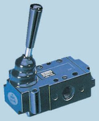 Zawór regulacyjny pneumatyczny 5/2 z dźwignią G 1/4 Parker 1/4in 5/2 portowy