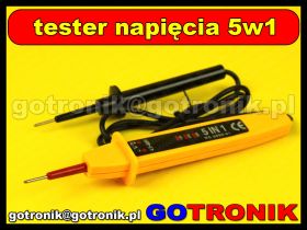 5w1 wskaźnik napięcia 110-400V AC / 150-500V DC