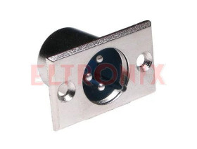 WTYK MIKROFONOWY 3PIN MONTAŻOWY METALOWY