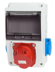 Rozdzielnia Budowlana KASIA 6 mod 2x230v + 5p 16a