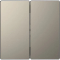 Merten System D Klawisz podwójny nikiel MTN3400-6050