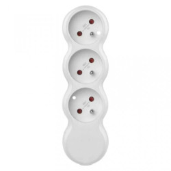 Gniazdo przenośne 3× z zaciskami EMOS P0300T