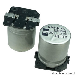 UUG1V222MNQ1MS Electrolytic 2200uF 35V SMD NIPPONCHEM BOX