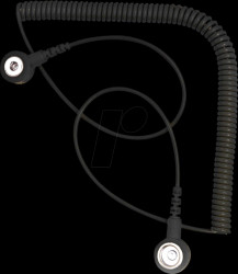 9-342-2 ESD cable with protective resistor, spiral cable